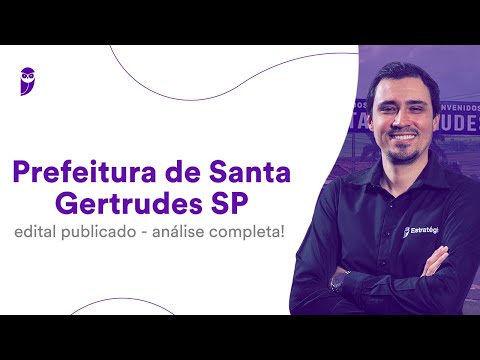 Prefeitura de Santa Gertrudes SP: edital publicado - análise completa!