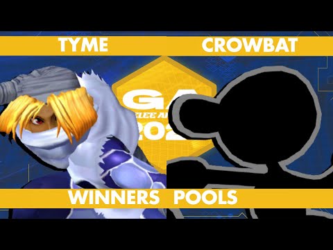 Tyme (Sheik) vs Crowbat (Game n Watch) | Pools | Georgia Melee Arcadian 2025 @ Georgia Tech