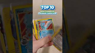 Top 10 Most Expensive #pokemoncards of All Time #charizard #pokemontcg