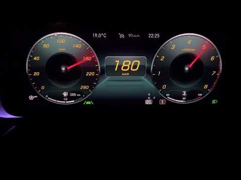 Mercedes-Benz A200 1.3T (163HP) acceleration 0-230 KM/H