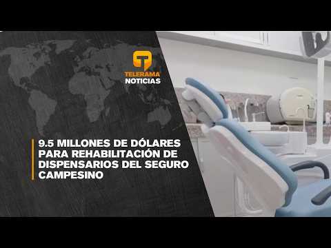 9.5 millones de dólares para rehabilitación de dispensarios del seguro campesino