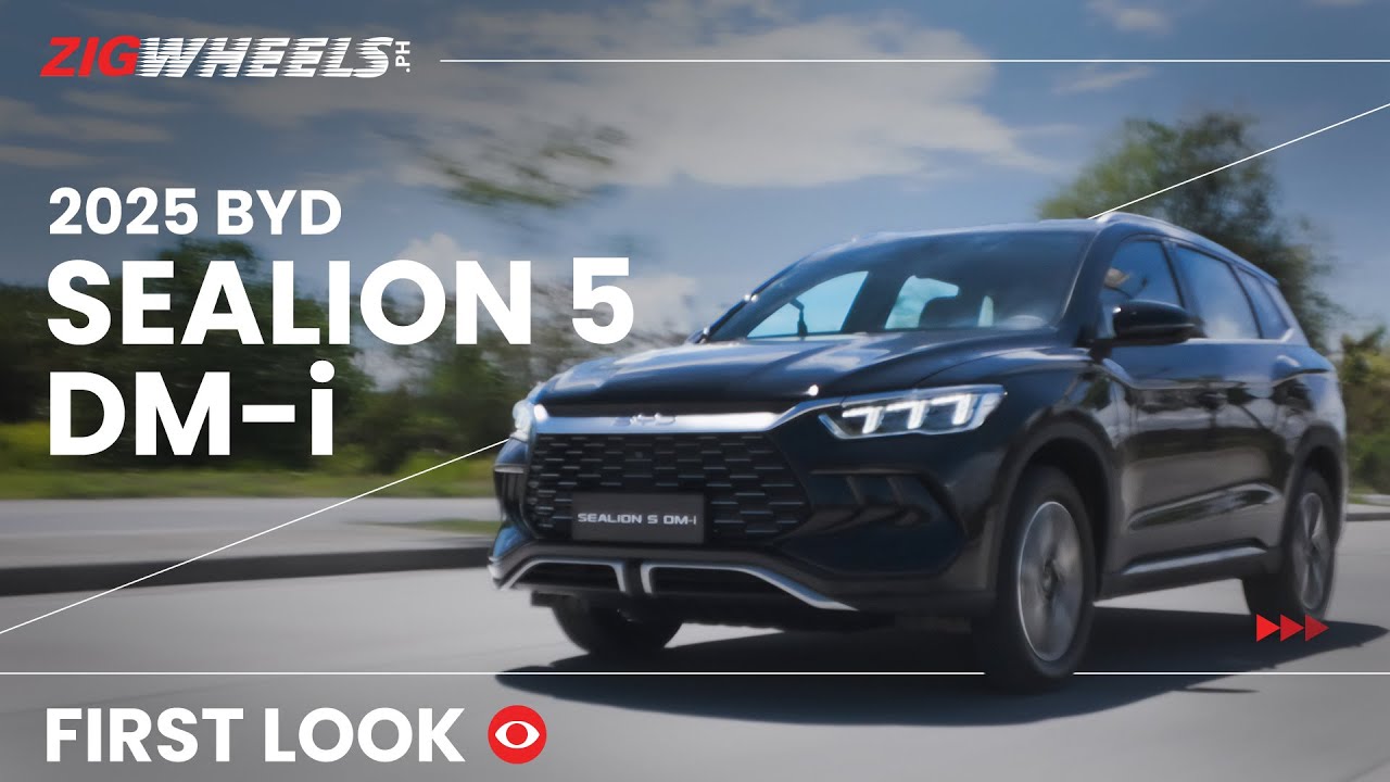 2025 BYD Sealion 5 DM-i First Look | Zigwheels.Ph