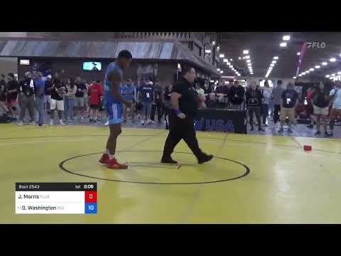 79 Kg Cons 16 #2 - Jamal Morris, Florida Vs Donnell Washington, Indiana RTC E34a