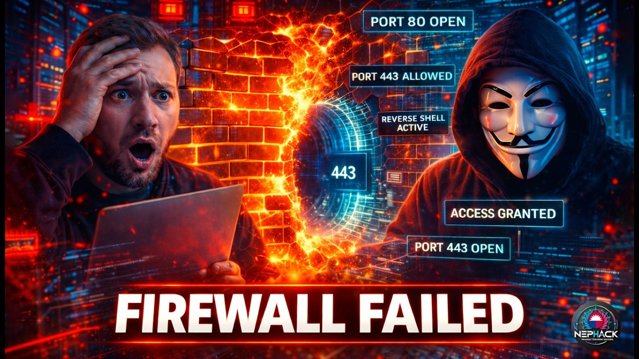 Firewall Doesn't Stop a Hacker… | Firewall Explained for Hackers | NepHack
