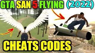 Gta San Andreas 5 Best Flying Cheat Codes (2022) Shakirgaming