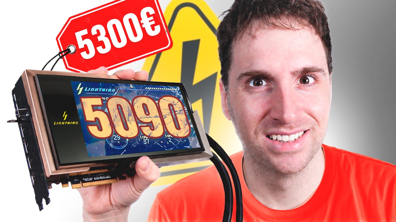 Compré la RTX 5090 más CARA y POTENTE del PLANETA