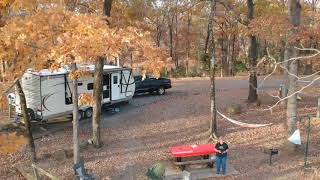preview picture of video 'Fall camping at Daisy State Park'