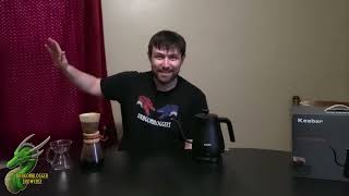 Showcasing the Keebar Electric Gooseneck Teapot Kettle