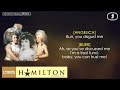#5 Hamilton - The Schuyler Sisters (VIDEO LYRICS)