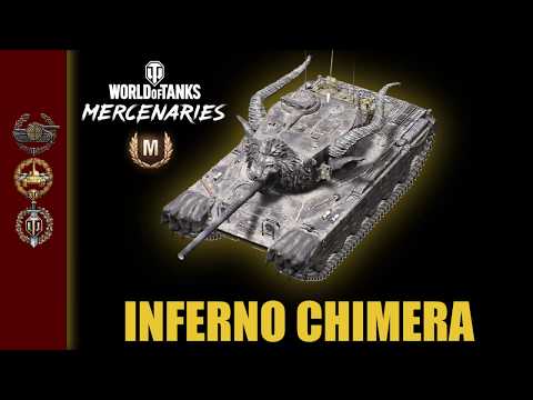 World of Tanks Console - Inferno Chimera - Ace Tanker - Full HD 1080p - PS4 Pro / Wot Console