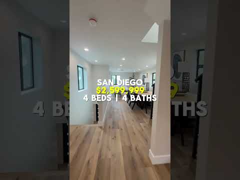 San Diego Luxury: 4-Bedroom Home with Modern Finishes