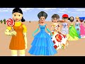 Scary Teacher 3D Vs Squid Game Princess Dress And Error Dressing Room 5 Times Challenge