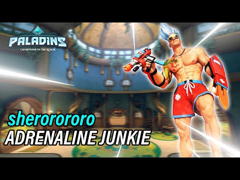 sherorororo Koga Pro Competitive l MASTER l ADRENALINE JUNKIE l PALADINS GAMEPLAY