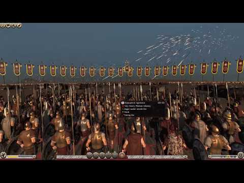 [Total War: Rome II] 5,000 Cretan Archers vs. Seleucid Hypaspists