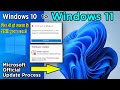 Windows 10 To Windows 11 Update By Microsoft Upgrade Windows 10 To Windows 11 Windows 11 Update