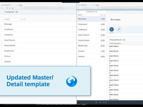 Updated Master Detail Template (Release 1.56)