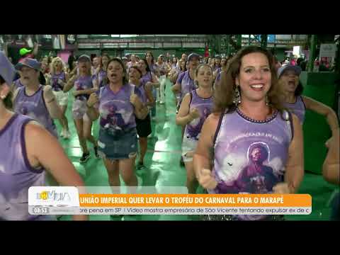 União Imperial wants to take the Carnival trophy to Marapé - 23/1/26