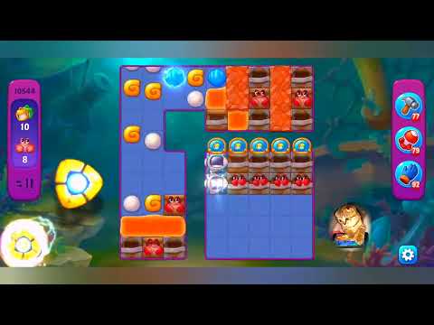 фишдом 2022 # 10544 уровень - прохождение без бустеров # Fishdom,  10544  level - no Boosters.