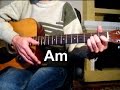 О. Митяев - Небесный калькулятор - Тональность ( Аm ) Как играть на гитаре песню ...