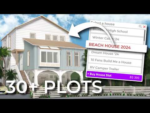 touring ALL of my builds in bloxburg (2024)