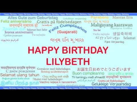 Lilybeth   Languages Idiomas - Happy Birthday
