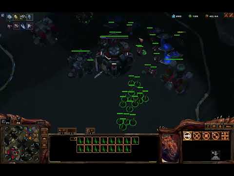 Zergling rush in Monobattle for the win! | Starcraft 2 Arcade