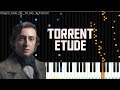 Chopin Torrent Étude Op 10 No 4 Synthesia Piano Visualization