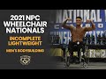 Incomplete Lightweight - 2021 NPC Wheelchair Nationals