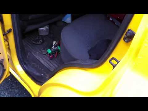 How to open jammed rear doors Nissan Xterra Part 1