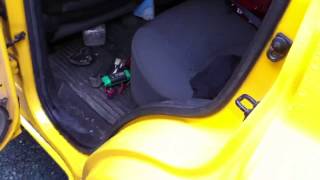 How to open jammed rear doors Nissan Xterra Part 1