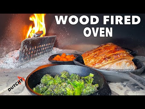 Crispy Pork Loin Cooked In A Wood Fire Oven @thepelletman1