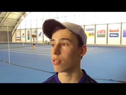 EMPIRE Cup U18 2018 interview, 2R, Janos FEKETE (SVK) – Jaroslav SMEDEK (CZE) 2-6 6-3 6-2