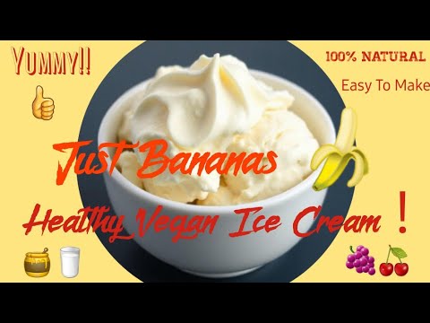 How to Make Creamy Banana Ice Cream (No Machine!)
