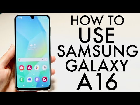 So verwenden Sie das Samsung Galaxy A16! (Vollständiges Handbuch für Anfänger)