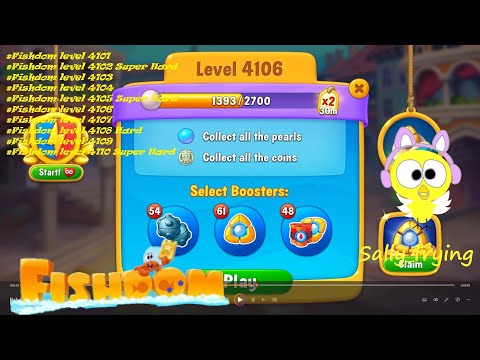 Fishdom level 4101 to 4110