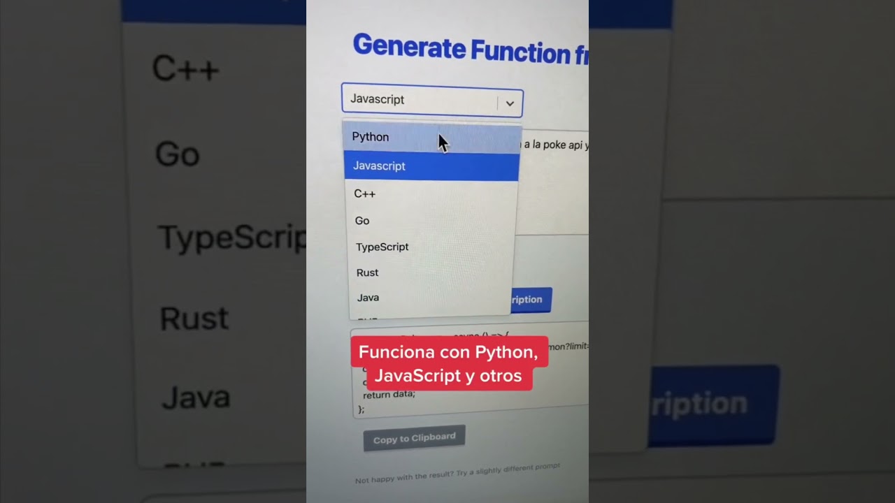 En "programming-helper.com" podras generar tu codigo automaticamente usando IA 😉
