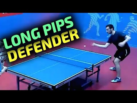 LONG Pips modern DEFENDER: Mosiuk Mikhail, chopper with good attack