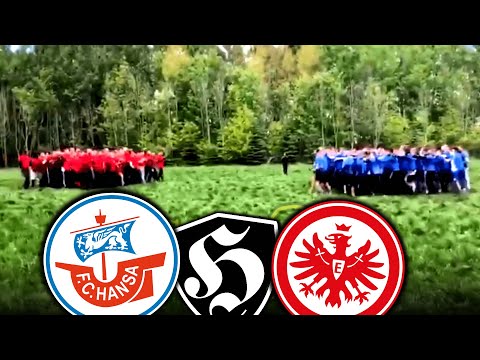 When Frankfurt & Rostock arranged a 70 vs. 70 match...