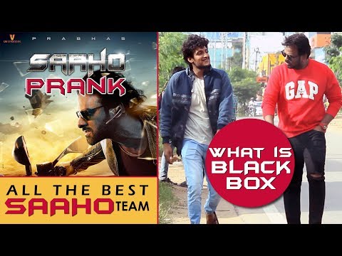 SAAHO Prank in Telugu | Funny Telugu Pranks | Pranks in Hyderabad 2019 | FunPataka Video