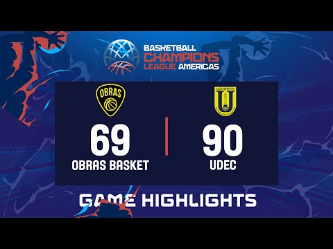 Obras Sanitarias vs. UdeC - Game Highlights