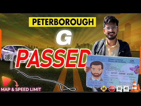 Peterborough G Full Road Test | Real Road Test | Modified Route | Student Nailed It |