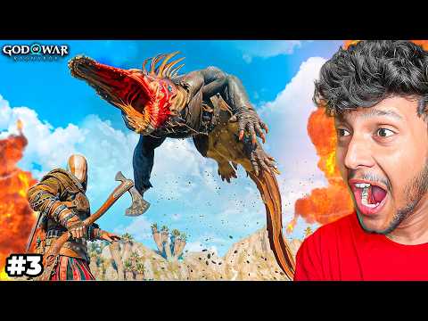 GIANT LIZARD ATTACKS ON KRATOS | God of War 5 Ragnarok #3