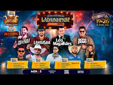Festa do Ladainhense Ausente 2026 -  Dia 01