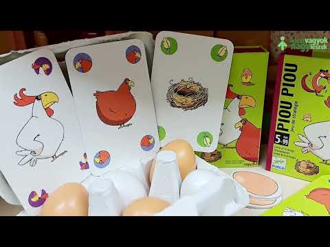 Djeco Piou Piou - Csipcsip kártyajáték