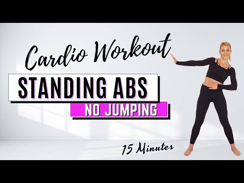 🔥15 Min Standing Abs Workout🔥KNEE FRIENDLY🔥NO JUMPING🔥NO REPEAT🔥