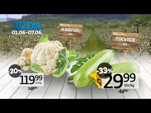 RODA: Sveže sa Roda pijace 01. - 07.06.2017.