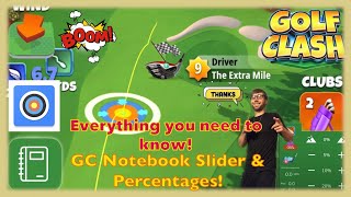 Golf Clash | How To Properly Calculate Your Shots! GC Notebook Elevation/Wind/Slider Tutorial!