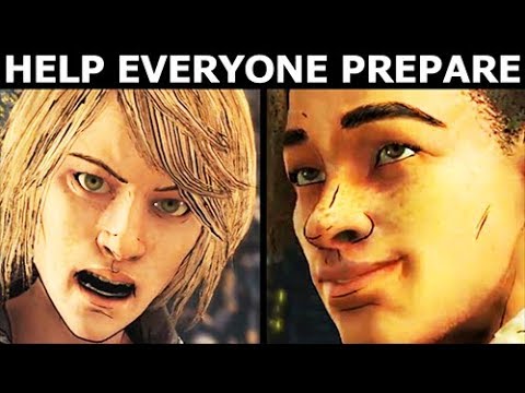 Clementine Helps Everyone Prepare - The Walking Dead Final Season 4 Episode 2 (Telltale Series)