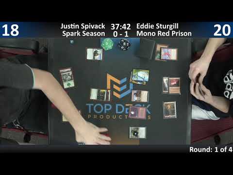 Modern w/ Commentary 3/28/19: Justin Spivack (Spark Season) vs. Eddie Sturgill (Red Prison)
