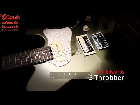 Edwards Throbber BK gitara elektryczna